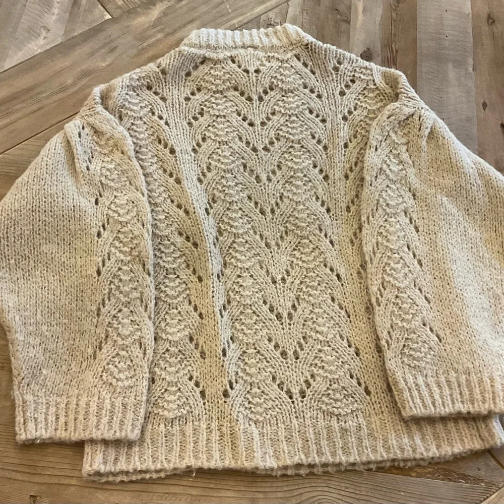 Kate Spade‎ Alpaca Blend Pointelle Sweater
